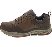 Skechers Benago Treno CDB Brown Mens comfort shoes 66204 in a Plain Leather in Size 7