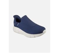 Skechers Men's Hands-Free Slip-ins BOBS B Flex Resilient Edge Sneaker, Navy Textile, 9 UK