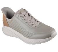 Skechers Mens Squad Chaos Slip On Trainers Taupe Pu 8