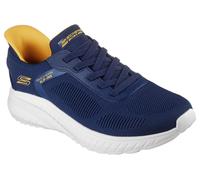 Mens Skechers Bobs Squad Chaos Solid Step Slip-Ins Casual Trainers Sizes 7 to 13