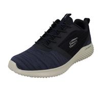 Mens Skechers Casual Elasticated Lace Slip On Textile Trainers Bounder 52504