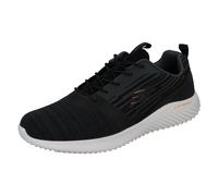 Mens Skechers Casual Elasticated Lace Slip On Textile Trainers Bounder 52504