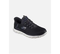 Skechers Slip In Glide Mens BLK Black Mens trainers 233010 in a Plain Textile in Size 12