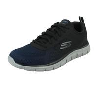 Skechers Men's Track Ripkent Trainers, Navy Mesh/Black Trim, 10 UK