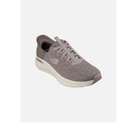 Men's Skechers Mens Arch Fit 2.0 Look Ahead 232462-TPE Taupe Lace Up Shoe - Grey