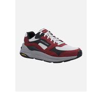 Skechers Global Memory Foam Men's Trainers, Size 6 In Burgundy