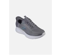 Men's Skechers Mens Skech-Lite Pro Primebase 232466-CCBL Charcoal/Blue Lace Up Shoe - Grey