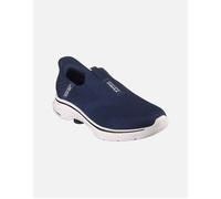Skechers Slip Ins Go Walk 7 NVY Navy Mens trainers 216641 in a Plain Textile in Size 12