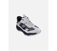 Skechers Mens Vigor at 237744-Gybk Grey/Black Slip on Shoe