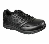 Mens Skechers Nampa Lace Up Slip Resistant Work Trainers Shoes Sizes 7 to 13