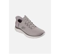 Men's Skechers Slip-ins: Summits - High Range Synthetic Men's Taupe Trainers - Brown - Size: 8