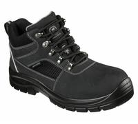 Skechers Mens Trophus Letic Memory Foam Leather Safety Boots UK Size 11 (EU 46)