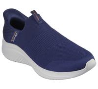 Skechers Mens Ultra Flex 3.0 Smooth Step Trainers, Navy Knit Trim, 10 UK