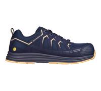 Mens Skechers Work Trainers Navy Safety Composite Toe Cap Malad II Work Shoes