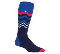 Mens Ski Socks 1 Pair Ultra Lite 1.0 TOG Thermal Slalom Adventure- Heat Holders