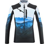 Men's ski touring top Millet PIERRA PRO (Black/Icon blue)