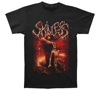 Men's Skinless Only The Ruthless Remain T Shirt Printed Casual Tee Shirts Fashion Black XL
