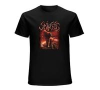 Men's Skinless Only The Ruthless Remain T Shirt Printed Casual Tee Shirts Fashion O Neck Tee