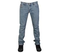 Mens Skinny Fit Jeans Designer Jeans Basic 5 Pockets Denim Pants for Men, Light Wash Colour, 32 Waist 34 Iside Leg