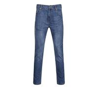 Mens Skinny Fit Stretch Jeans - Stonewash - Size 36/31