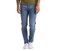 Mens Skinny Jeans Authentics Casual Stretch Straight Leg Regular-Fit Classic Essentials Basic Denim Jeans All Waist Big Sizes 28-40 (Light Blue, 32 Waist x 32 Length)