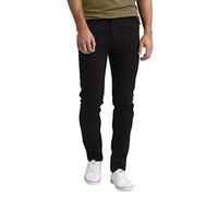 Mens Skinny Jeans Authentics Casual Stretch Straight Leg Regular-Fit Classic Essentials Basic Denim Jeans All Waist Big Sizes 28-40 (Black, 38 Waist x 32 Length)