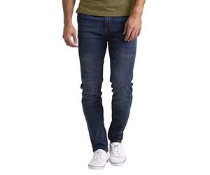 Mens Skinny Jeans Authentics Casual Stretch Straight Leg Regular-Fit Classic Essentials Basic Denim Jeans All Waist Big Sizes 28-40 (Indigo Blue, 28 Waist x 32 Length)