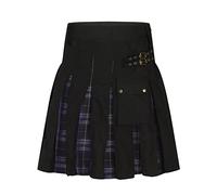 Men's Skirt Vintage Medieval Scottish Kilt Gothic Cargo Pleated Skirt Kendo Pocket Skirts Tartan Utility Kilts Steampunk Clothing Splice Scottish Kilt Pocket Knight Skirt Male Classic Retro Skirt