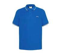 Mens Slazenger Striped Trim Tipped Stripe Plain Polo Shirt Top Size S-XXXXL