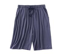Mens Sleep Shorts Bamboo Rayon Lounge Bottoms Soft Comfy Pajama Wear Pants in 2 Pack