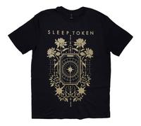 Men's Sleep Token Caramel T-Shirt Black, Black, Medium