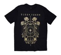 Men's Sleep Token Caramel T-Shirt Black, Black, Medium