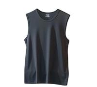 Mens Sleeveless Shirts for Men Sale Summer Crew Neck Clothes Athletic Plain Workout Tank Tops Gym Moisture Wicking Tshirt Big and Tall Breathable Lightweight Running Tees Plus Size S-XXL