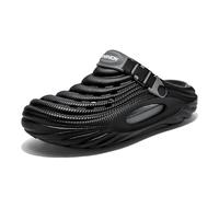 Mens Slider Slippers,Slippers Men Men's Summer Casual Slippers Outdoor Beach Sandals Comfortable Flat Slide Shoes for Home Wear Half Drag Design
