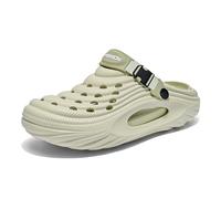 Mens Slider Slippers,Slippers Men Men's Summer Casual Slippers Outdoor Beach Sandals Comfortable Flat Slide Shoes for Home Wear Half Drag Design