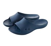 Men's Slides Sandal Non-slip Bathroom Shower Shoes Indoor Summer Men's and Women's Home Shoes Suitable for Both Pregnant and Elderly People Lightweight and Comfortable Men's House Slippers ( Color : A