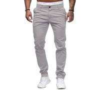 Men's Slim Jeans Classic Comfortable Regular Jeans Straight Cotton Skinny Jeans, Light grey, M