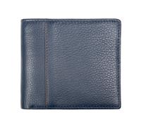 Men's Slim Pebble Grain Leather Bifold Wallet with RFID Blocking