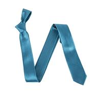Men's Slim Tie 2" Plain Solid Colour Skinny Tie 4.5cm - Range of Plain Colours
