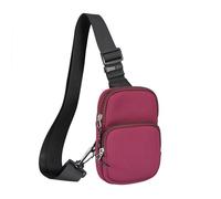 Mens Sling Chest Bag, Lightweight Sling Shoulder Backpack, Small Waterproof Men Sling Side Rucksack Crossbody Smartphone Pouch Casual Daypack Card Holder Messenger Bag Wallet with Shoulder Strap