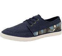 Mens Slip on Canvas Summer Shoes (Blue Camo, Numeric_9)