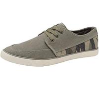 Mens Slip on Canvas Summer Shoes (Grey Camo, Numeric_9)