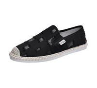 Men's Slip On Flat Canvas Shoes,Men's Slip On Low Top Shoes,Lightweight,Flexible,Refreshing,Suitable for Walking,Traveling,Playing at The Beach,Watching Movies,Working Black