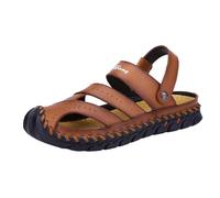 Mens Slip On Garden Clogs Mens Dress Leather Closed Hollow Out Sandals Anti Slip Water Shoes Breathable Outdoor Sandals With Cooler Lightweight Driving Slippers With Backstrap Beach Holiday Slide