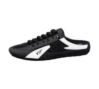 Men's Slip On Mule Sneakers,Backless Trainers Breathable Mesh Shoes,Backless Trainers,Breathable,Non Slip,All-Match,Outdoor,Wear-Resistant,for Leisure,Sports and Outdoor Activities Black