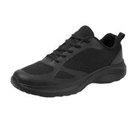 Mens Slip on Trainers High Top Wide Fit Sneakers Orthopedic rekking Boots Arch Support Hiking Boots Platform Running Shoes Joggers Trainers Backpacking Footwear Walking Boots (Black-2, 7)