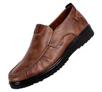 Men's Slip on Walking Shoes with Elastic Side Panels, Lightweight Casual Loafers, Breathable Mesh Upper Trainers, Cushioned Insole, Non Slip Rubber Sole, Flexible Fit Comfort Footwear Khaki