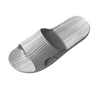 Mens' Slippers Couples Men Shower Room Home Non Slip Breathable Soft Sole Shoes Slipper Comfortable Flat Shoes Grey