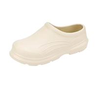 Mens Slippers Flat Mens Sandals Open Toe Oversized Couple Style Chef Shoes Surgical Fashionable Rain Boots Outdoor Wear Shoes Outdoor Flip Flop Summer White