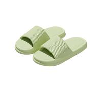 Men's Slippers for Home, Comfortable Summer - Sandals Flip Flops for Men Elegant Slippers Massaging Breathable Non-Slip Lightweight Unisex Black Slippers Soft Travel Slippers Guests Sea Hotel, Mint